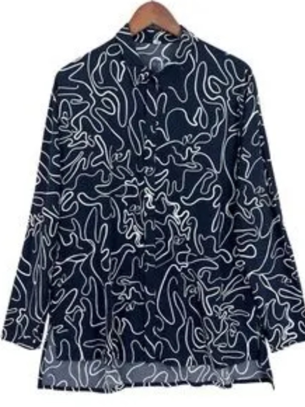 ISO ADAY Something Cool button up in Shadow/Coconut